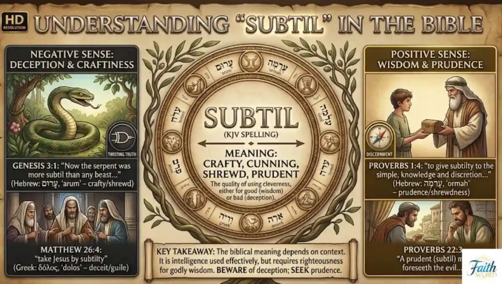 Subtil Meaning