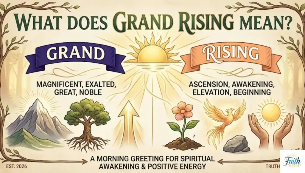 What Does Grand Rising Meaning?