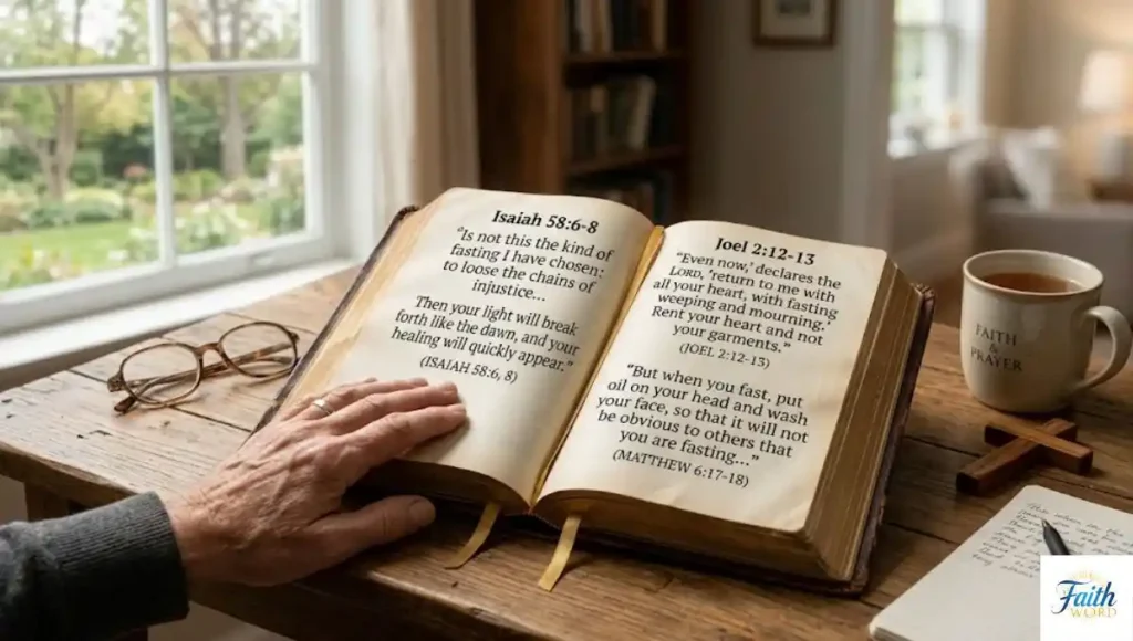 Bible Verses About Fasting for Breakthrough