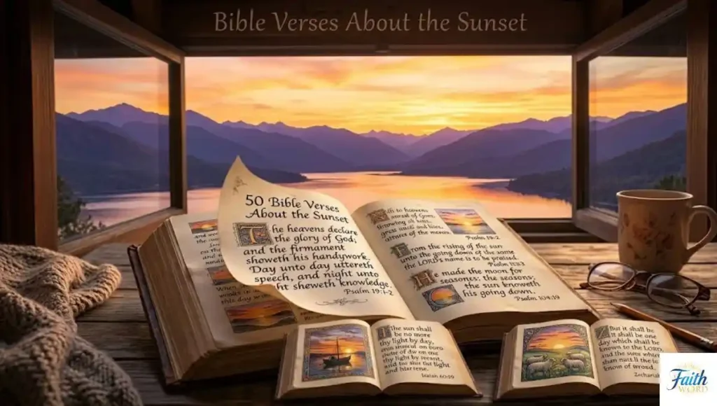Bible Verses About the Sunset