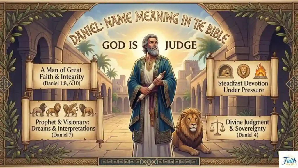 Daniel Name Meaning in Bible