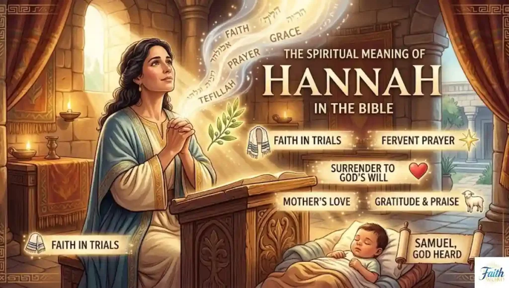 The Spiritual Meaning of Hannah in the Bible