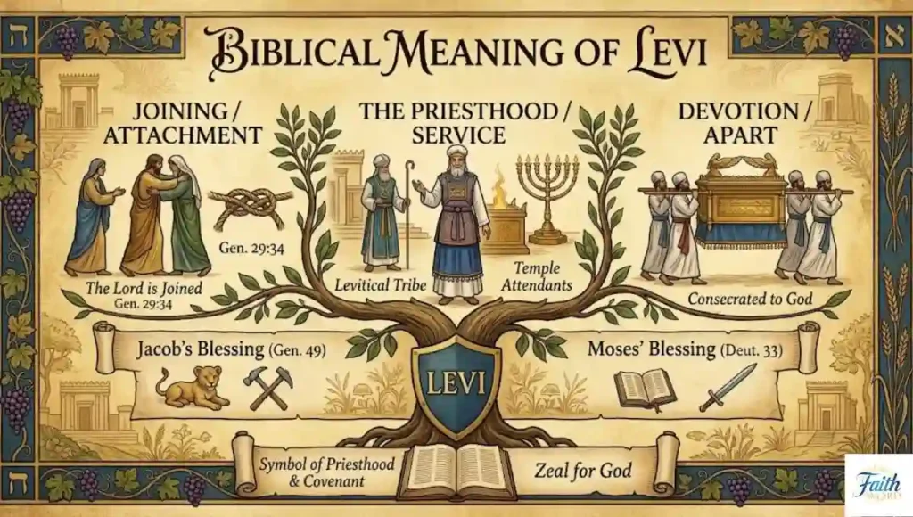 Biblical Meaning of Levi in the Bible