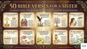 50 Bible Verses For A Sister