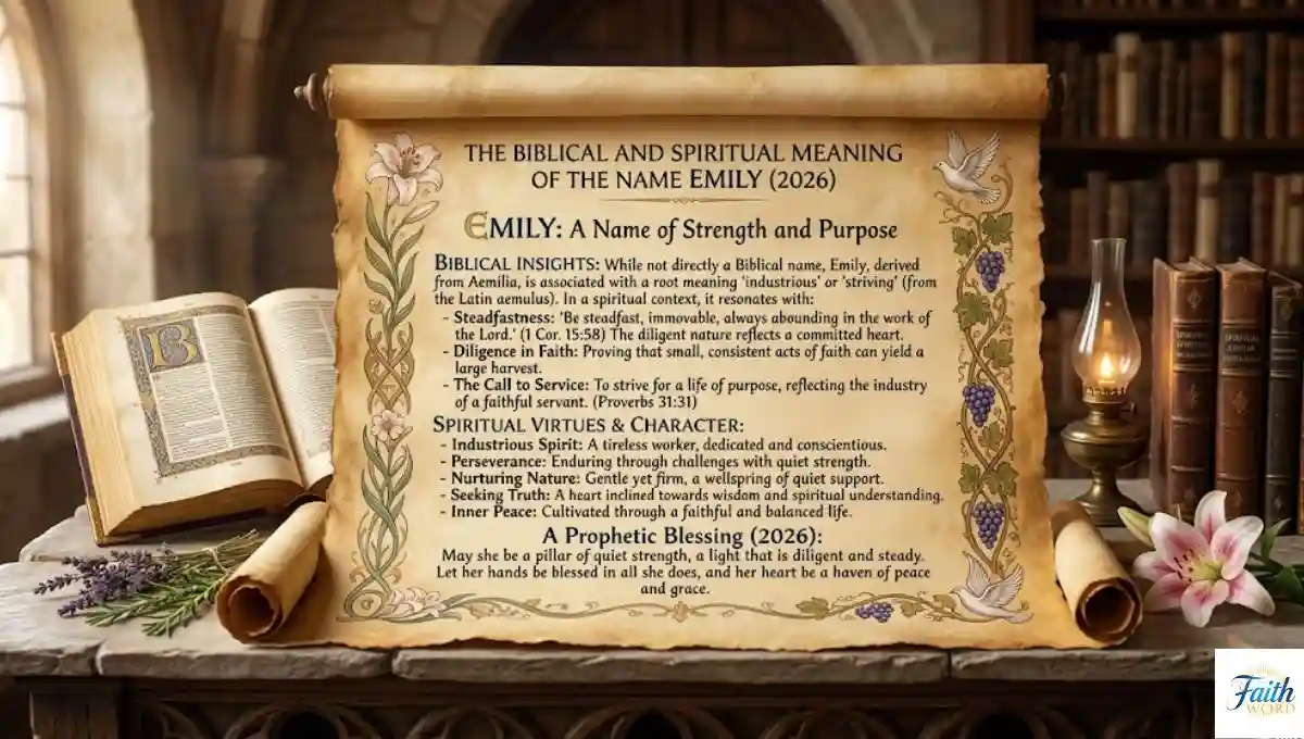 The Biblical and Spiritual Meaning of the Name Emily (2026)