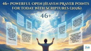 46+ Powerful Open Heaven Prayer Points For Today With Scriptures (2026)