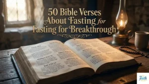 50 Bible Verses About Fasting for Breakthrough