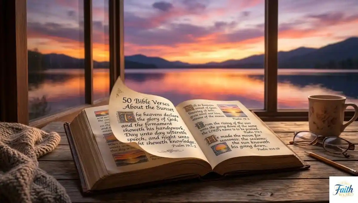 50 Bible Verses About the Sunset