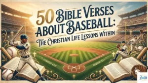 50 Bible Verses About Baseball: The Christian Life Lessons Within