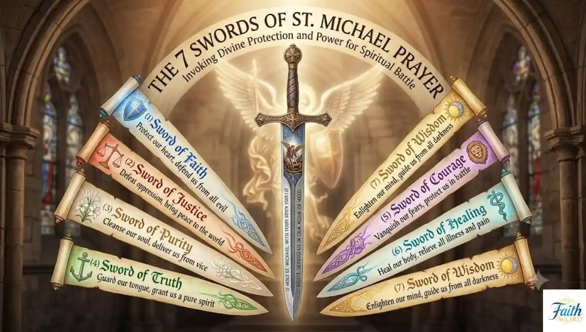 7 Swords of St Michael Prayer