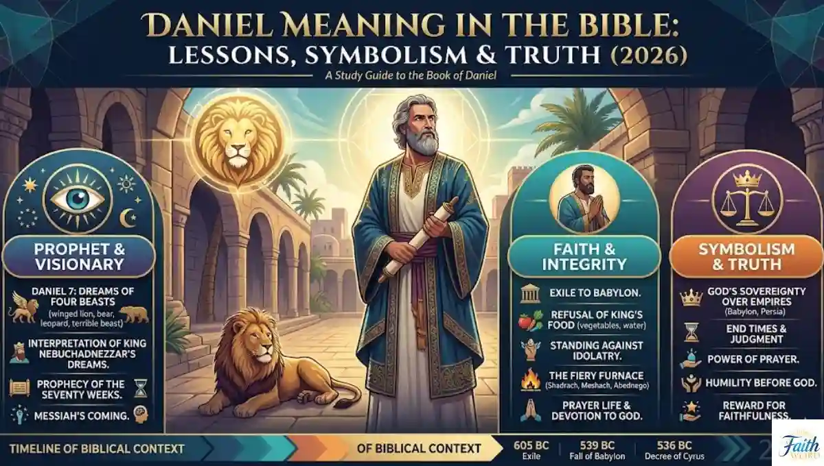 Daniel Meaning in the Bible: Lessons, Symbolism & Truth (2026)