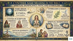 Cynthia Name Meaning in the Bible: Spiritual Significance, Faith, and Symbolism